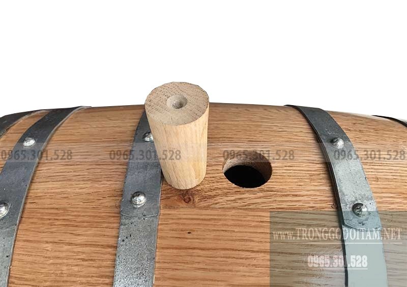 Thùng gỗ sồi mỹ dùng để ngâm rượu vang, ngâm rượu trắng Việt Nam