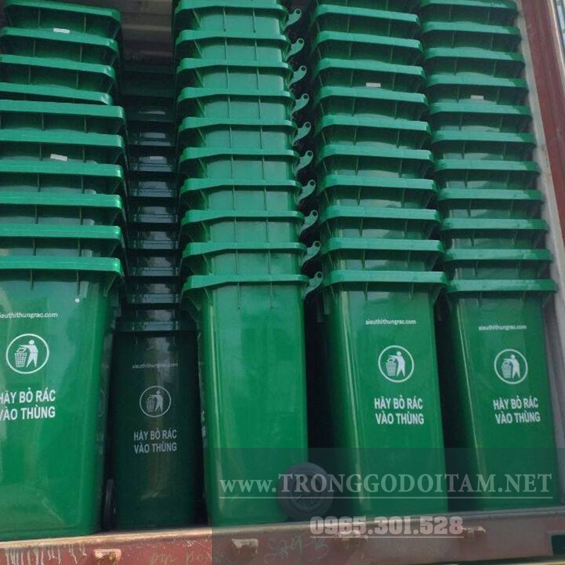 đại lý cung cấp thùng rác nhựa trên toàn quốc