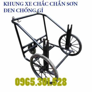 khung xe gom rác 500l