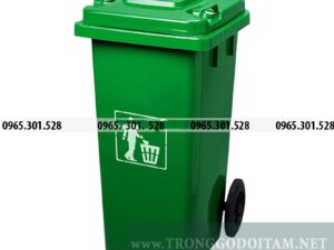 thùng rác nhựa 120l giá rẻ