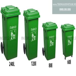 giá thùng rác nhựa hdpe