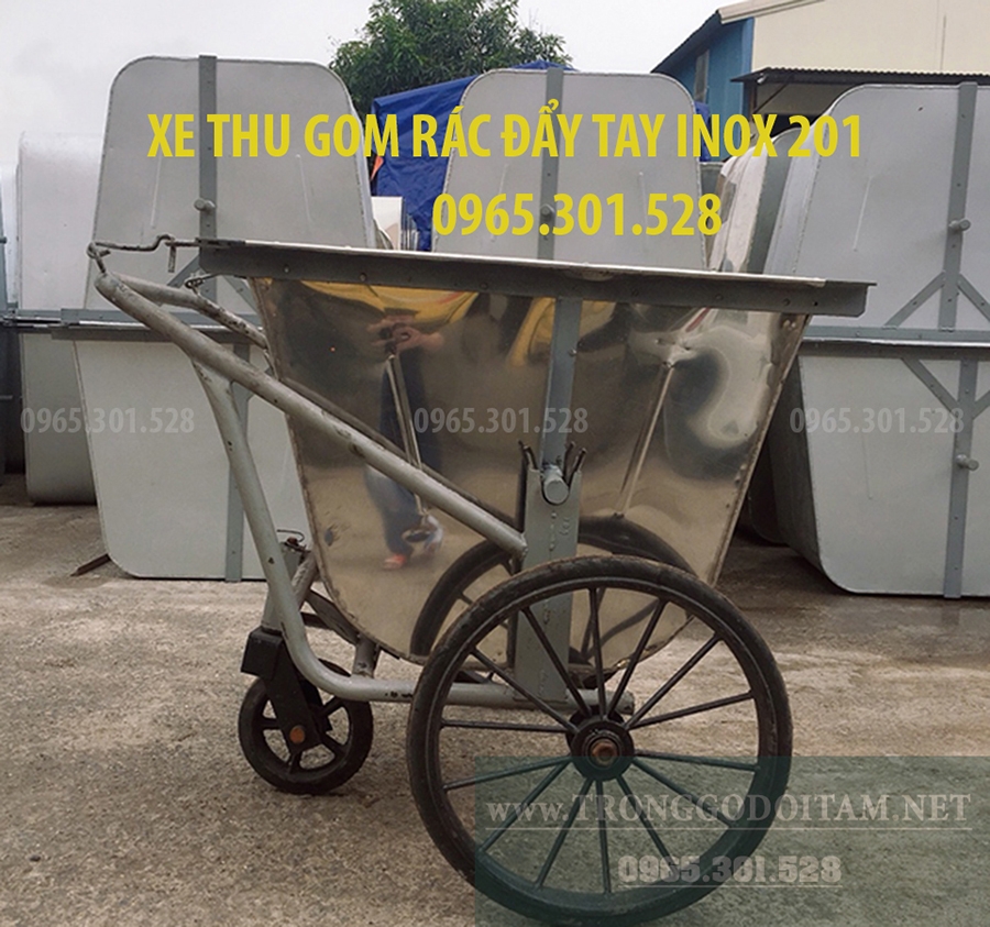bán xe thu gom rác 400 lít , xe thu gom rác thải đường phố