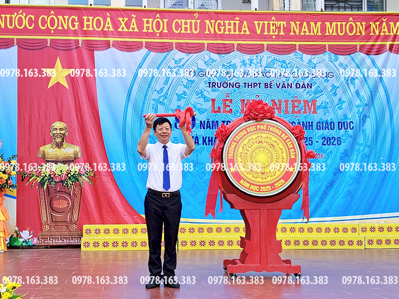 trống trường lễ khai giảng
