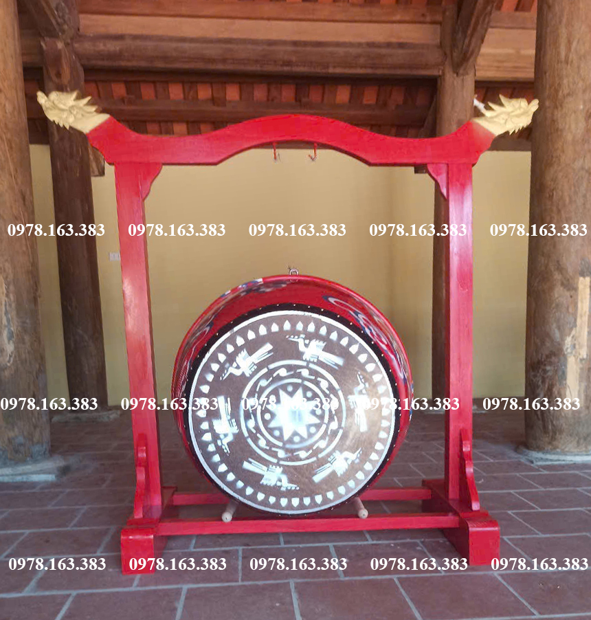 trống đình mặt 60cm cao 80cm giá đỡ treo