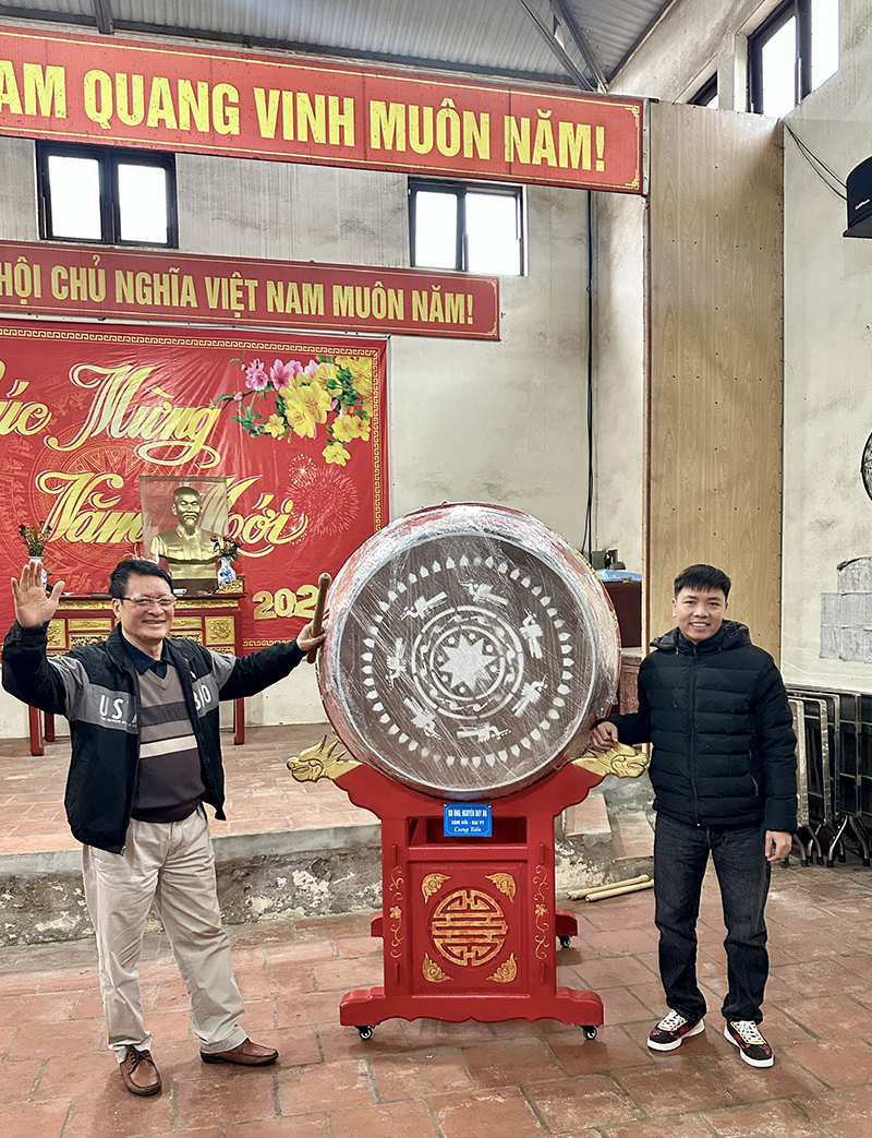 trống đình làng