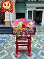 MUA TRỐNG NHÀ CHÙA VẼ RỒNG ĐẸP