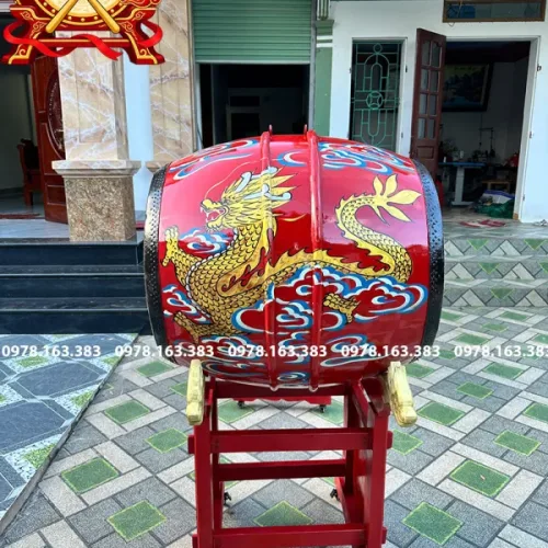 MUA TRỐNG NHÀ CHÙA VẼ RỒNG ĐẸP