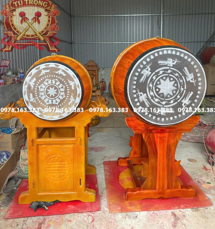 trống nhà thờ họ 48x60 và 60x80