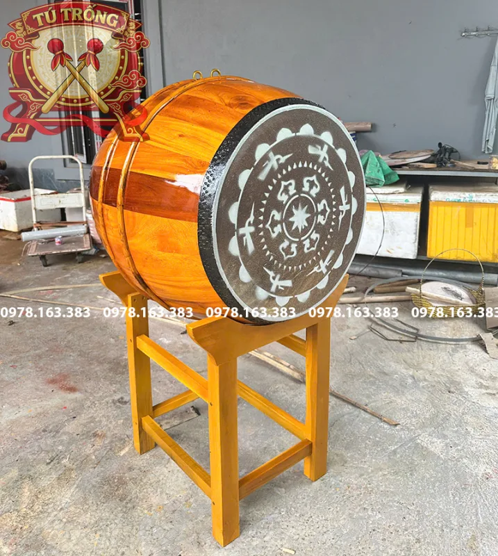 trống trường học mẫu đẹp phun PU