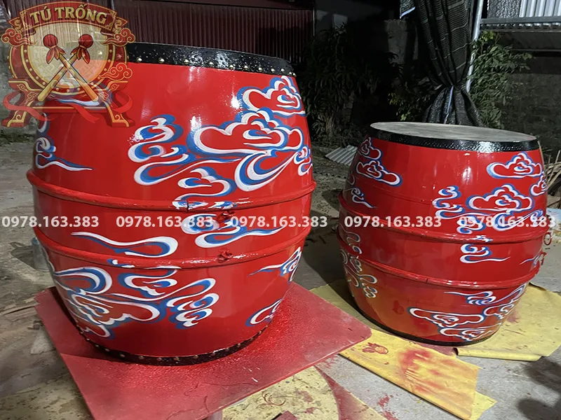 trống vẽ mấy cực đẹp